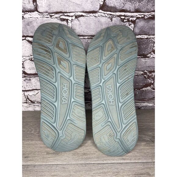 Hoka Ora Recovery Slides 3 Mist Green Trellis Slides Sandals Men Sz 12M US/45EU - Picture 9 of 16